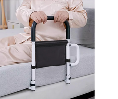 Sänghjälpsräcke Robust Stödräcke med Förvaringsficka