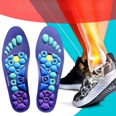 Magnetiska akupressur-sulor – Smärtlindring & fotvalvsstöd