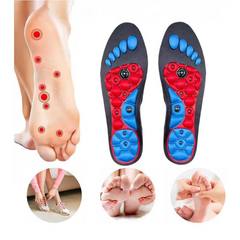 Magnetiska akupressur-sulor – Smärtlindring & fotvalvsstöd