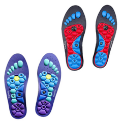 Magnetiska akupressur-sulor – Smärtlindring & fotvalvsstöd