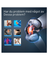 3-i-1 Infraröd Värme Massager Wrap – Elektrisk Värmeterapi för Axlar, Armbågar och Knäont
