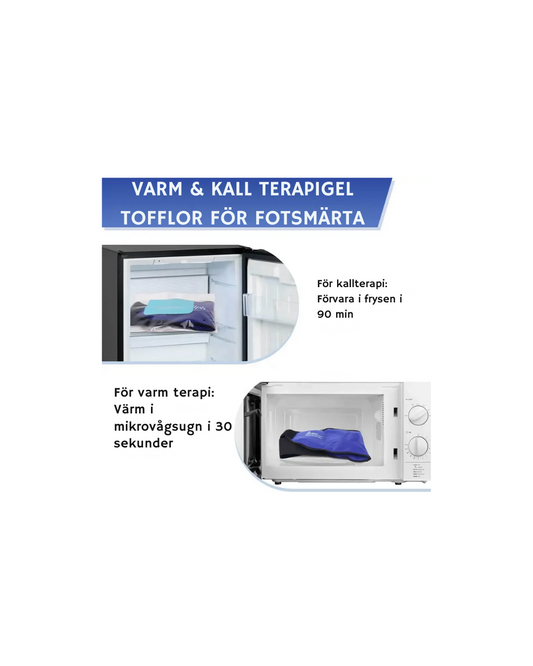 Värme- och kylgelpaket för ryggsmärta – Återanvändbart omslag för ländryggslindring och skaderecuperation