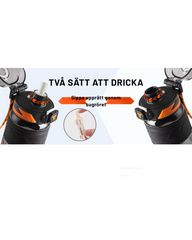 Tritan plast gym sport vattenflaska – Hållbar, BPA-fri, läckagesäker hydrationsflaska för gym, fitness, löpning, utomhusaktiviteter