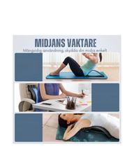 Ryggsträckare Massager – Ländryggsstöd för Ryggradsjustering och Smärtlindring