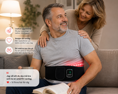 TermoReliever™ Ryggbälte för Värme, Massage & Smärtlindring