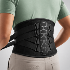 BackRelief Plus™ ryggstödsbälte med dubbel kompression