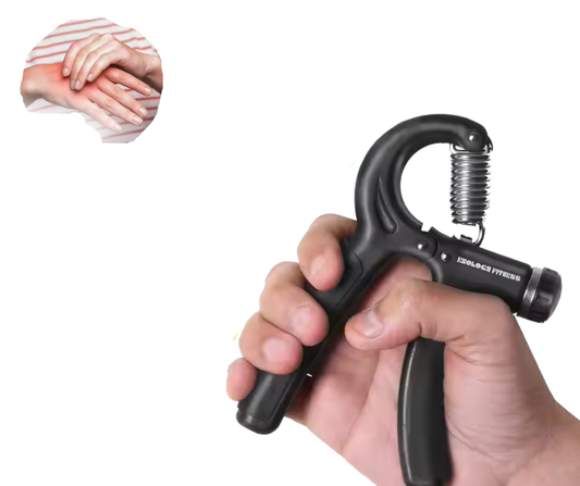 Justerbart handgrepp i stålset – 5–60 kg greppstyrketränare för hand och underarm