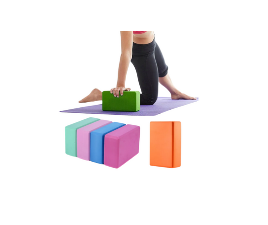 Pilates Yogablockset – Tjock EVA-skum, halkfri och miljövänlig för flexibilitet